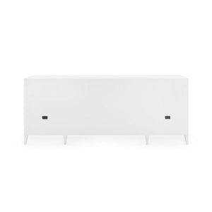 Villa & House - Astor 3-drawer & 2-door Cabinet, White-Bungalow 5-Blue Hand Home