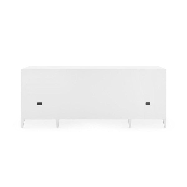 Villa & House - Astor 3-drawer & 2-door Cabinet, White-Bungalow 5-Blue Hand Home