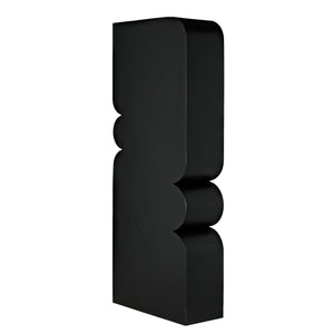 Atomic Bookcase, Metal-Noir Furniture-Blue Hand Home