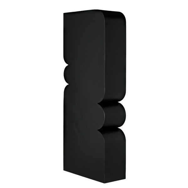 Atomic Bookcase, Metal-Noir Furniture-Blue Hand Home