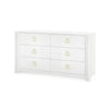 Villa & House - Audrey Extra Large 6-Drawer - White-Bungalow 5-Blue Hand Home