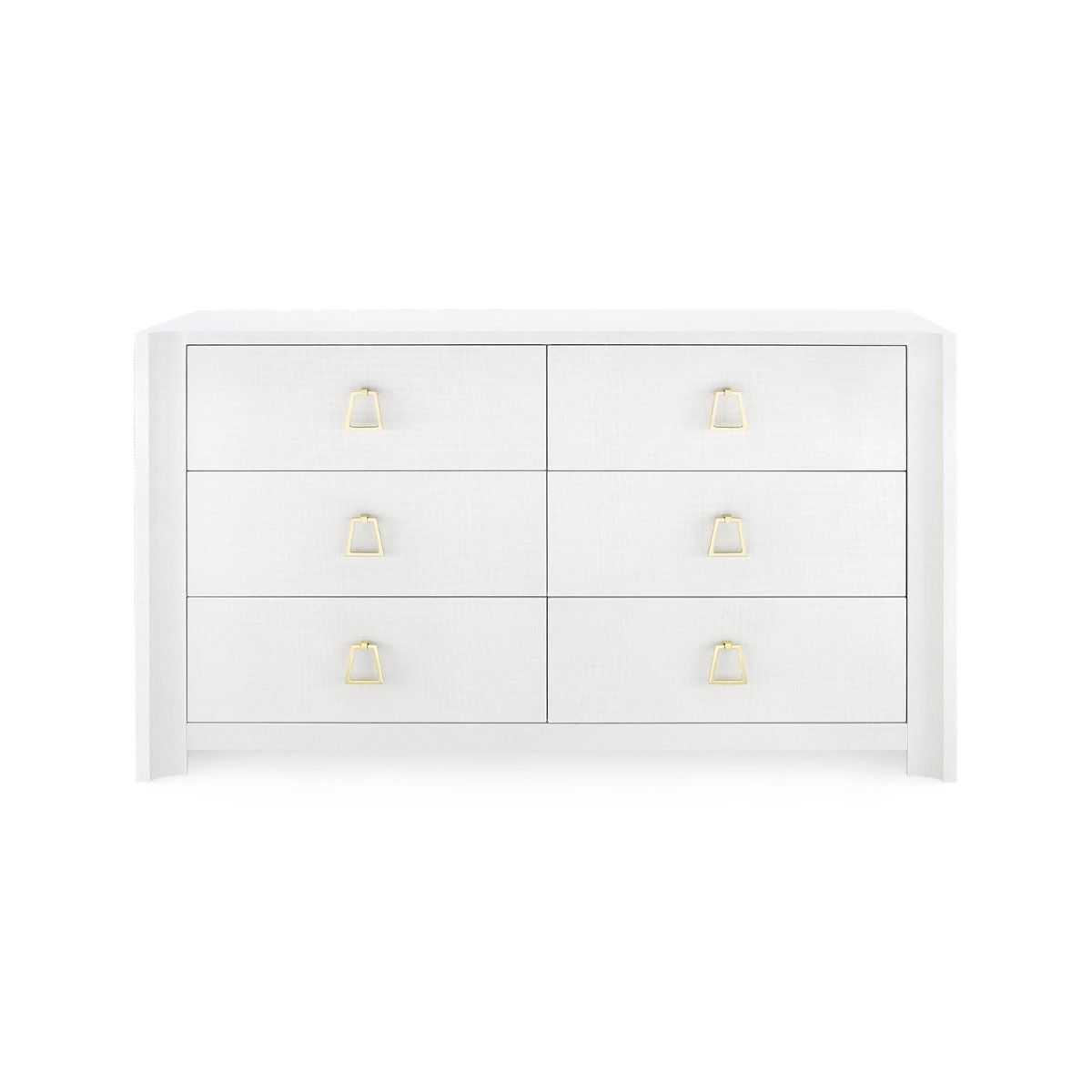 Villa &amp; House - Audrey Extra Large 6-Drawer - White-Bungalow 5-Blue Hand Home