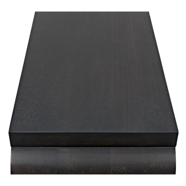 Noir Aurora Console, Ebony Walnut-Noir Furniture-Blue Hand Home