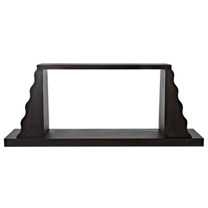 Noir Aurora Console, Ebony Walnut-Noir Furniture-Blue Hand Home
