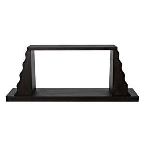 Noir Aurora Console, Ebony Walnut-Noir Furniture-Blue Hand Home