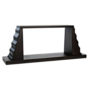 Noir Aurora Console, Ebony Walnut-Noir Furniture-Blue Hand Home