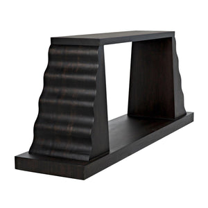 Noir Aurora Console, Ebony Walnut-Noir Furniture-Blue Hand Home