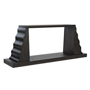 Noir Aurora Console, Ebony Walnut-Noir Furniture-Blue Hand Home