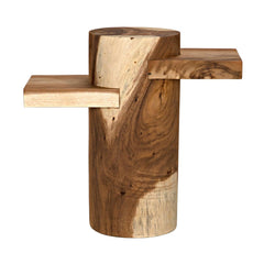Tabula Side Table, Munggur Wood