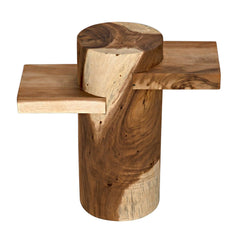 Tabula Side Table, Munggur Wood