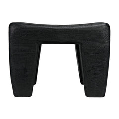 Sumo Stool, Black Burnt