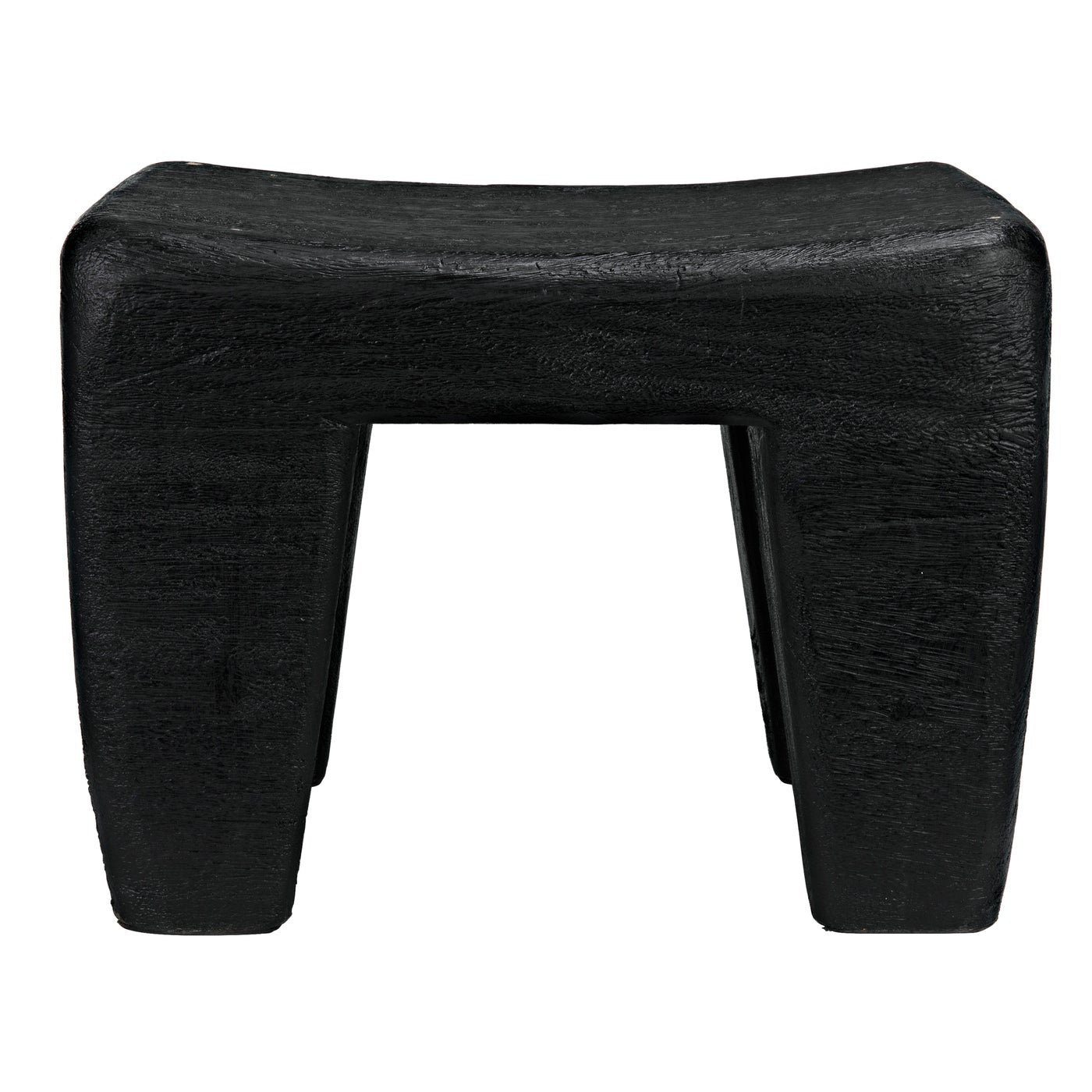 Sumo Stool, Black Burnt