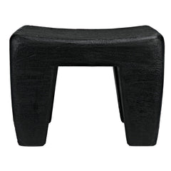 Sumo Stool, Black Burnt