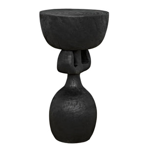 Achebe Side Table-Noir Furniture-Blue Hand Home