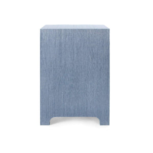 Villa & House - Bardot 3-Drawer Side Table In Navy Blue-Bungalow 5-Blue Hand Home