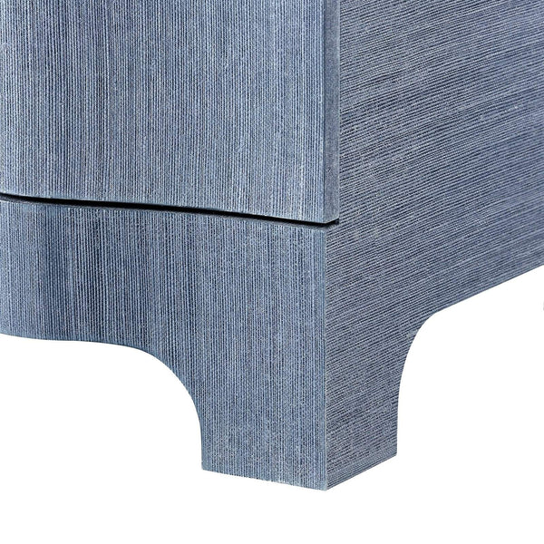 Villa & House - Bardot 3-Drawer Side Table In Navy Blue-Bungalow 5-Blue Hand Home