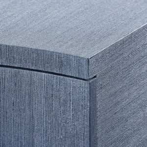 Villa & House - Bardot 3-Drawer Side Table In Navy Blue-Bungalow 5-Blue Hand Home