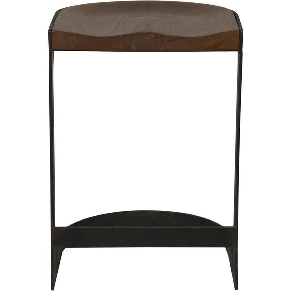 Noir Baxter Counter Stool-Noir Furniture-Blue Hand Home