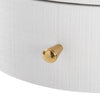 Villa & House - Bodrum Side Table, White-Bungalow 5-Blue Hand Home