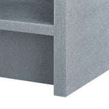 Villa & House - Benjamin 1-Drawer Side Table, Gray-Bungalow 5-Blue Hand Home