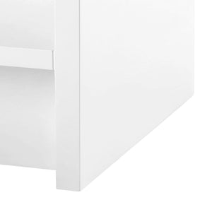Villa & House - Benjamin 1-Drawer Side Table In White-Bungalow 5-Blue Hand Home