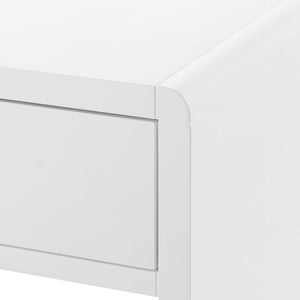 Villa & House - Benjamin 1-Drawer Side Table In White-Bungalow 5-Blue Hand Home