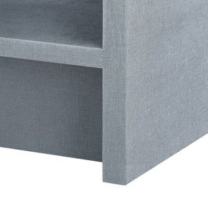 Villa & House - Benjamin 1-Drawer Side Table, Gray-Bungalow 5-Blue Hand Home