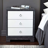 Villa & House - Berkeley 3-Drawer Side Table In Gray-Bungalow 5-Blue Hand Home