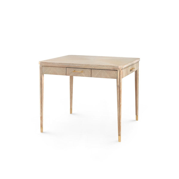 Villa & House - BERTRAM GAME TABLE, BLEACHED CERUSED OAK-Bungalow 5-Blue Hand Home