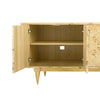 Villa & House - Beau 4-door Cabinet, Burl-Bungalow 5-Blue Hand Home