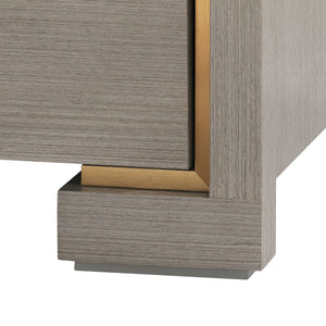 Villa & House - Blake 4-door Cabinet, Taupe Gray-Bungalow 5-Blue Hand Home