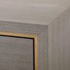 Villa & House - Blake 4-door Cabinet, Taupe Gray-Bungalow 5-Blue Hand Home