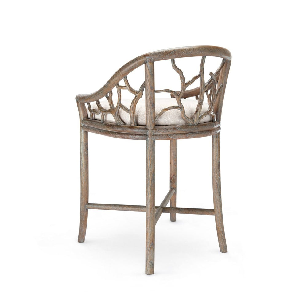 Villa & House - Bosco Counter Stool, Driftwood-Bungalow 5-Blue Hand Home