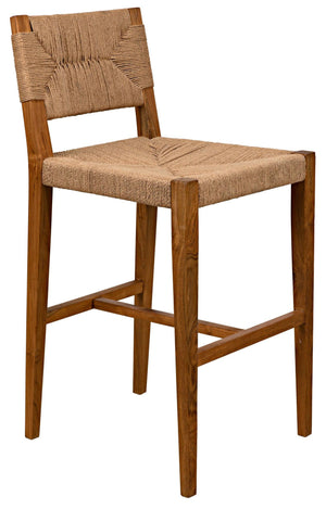Bran Counter Stool-Noir Furniture-Blue Hand Home