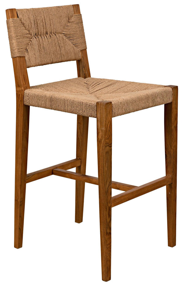 Bran Counter Stool-Noir Furniture-Blue Hand Home