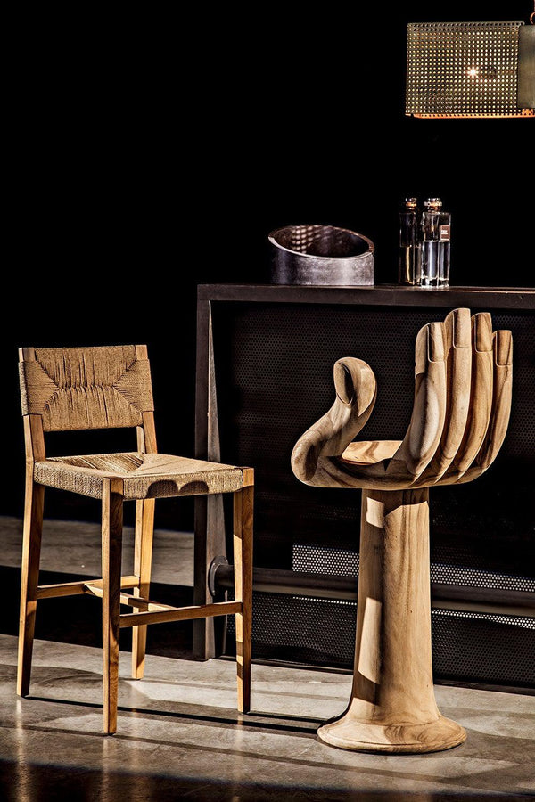 Bran Counter Stool-Noir Furniture-Blue Hand Home