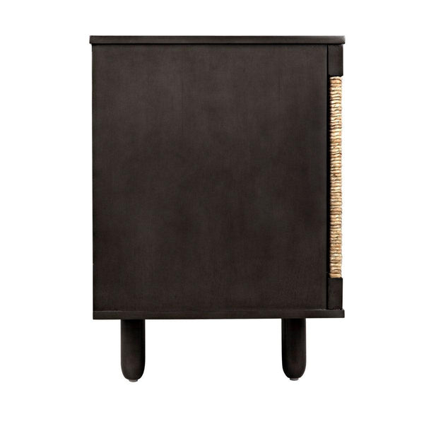 Noir Brook 4 Door Sideboard, Pale-Noir Furniture-Blue Hand Home