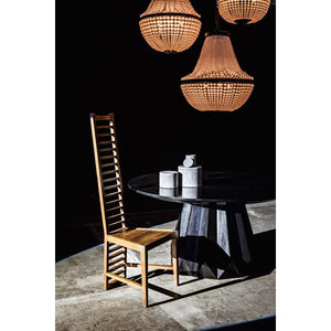 Noir Furniture Brosche Dining Table, HB-Noir Furniture-Blue Hand Home