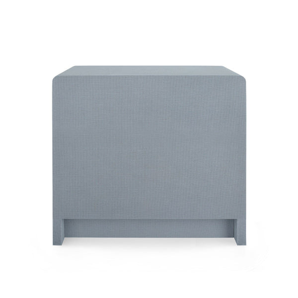 Villa & House - Bryant 3-drawer Side Table, Gray-Bungalow 5-Blue Hand Home