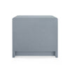 Villa & House - Bryant 3-drawer Side Table, Gray-Bungalow 5-Blue Hand Home