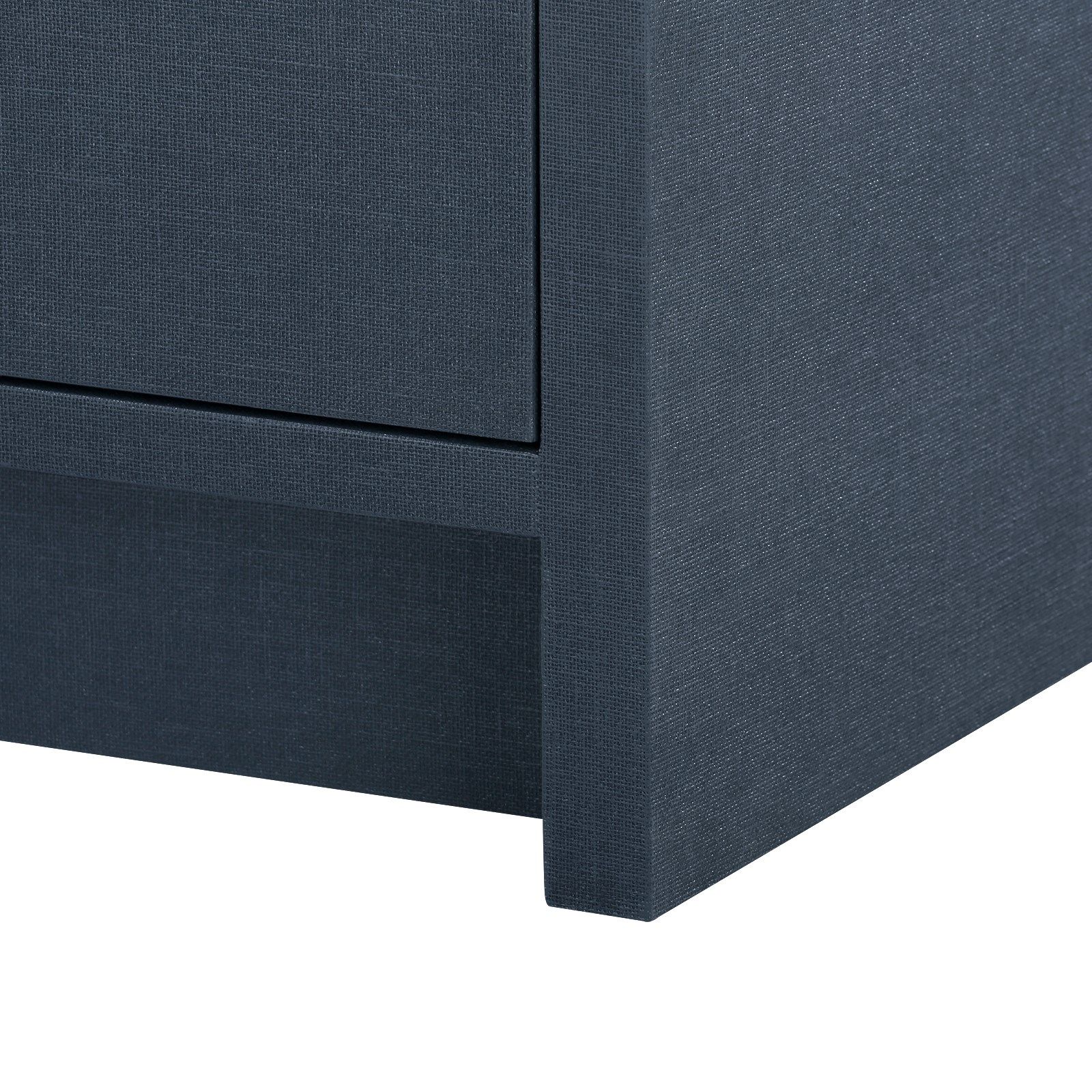 Villa & House - Bryant 3-drawer Side Table, Navy Blue-Bungalow 5-Blue Hand Home