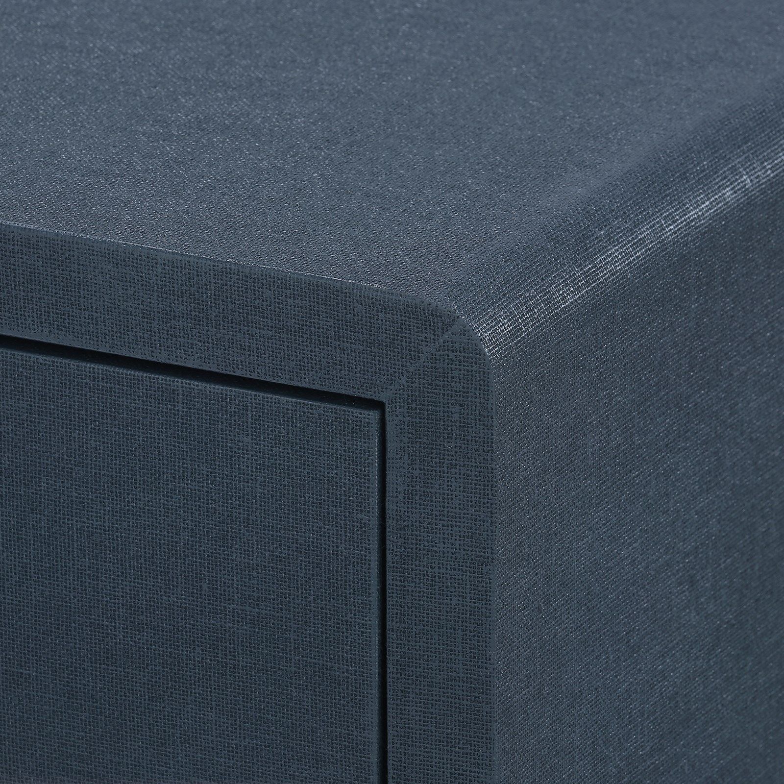 Villa & House - Bryant 3-drawer Side Table, Navy Blue-Bungalow 5-Blue Hand Home