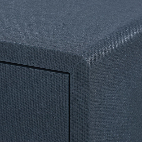 Villa & House - Bryant 3-drawer Side Table, Navy Blue-Bungalow 5-Blue Hand Home