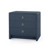 Villa & House - Bryant 3-drawer Side Table, Navy Blue-Bungalow 5-Blue Hand Home