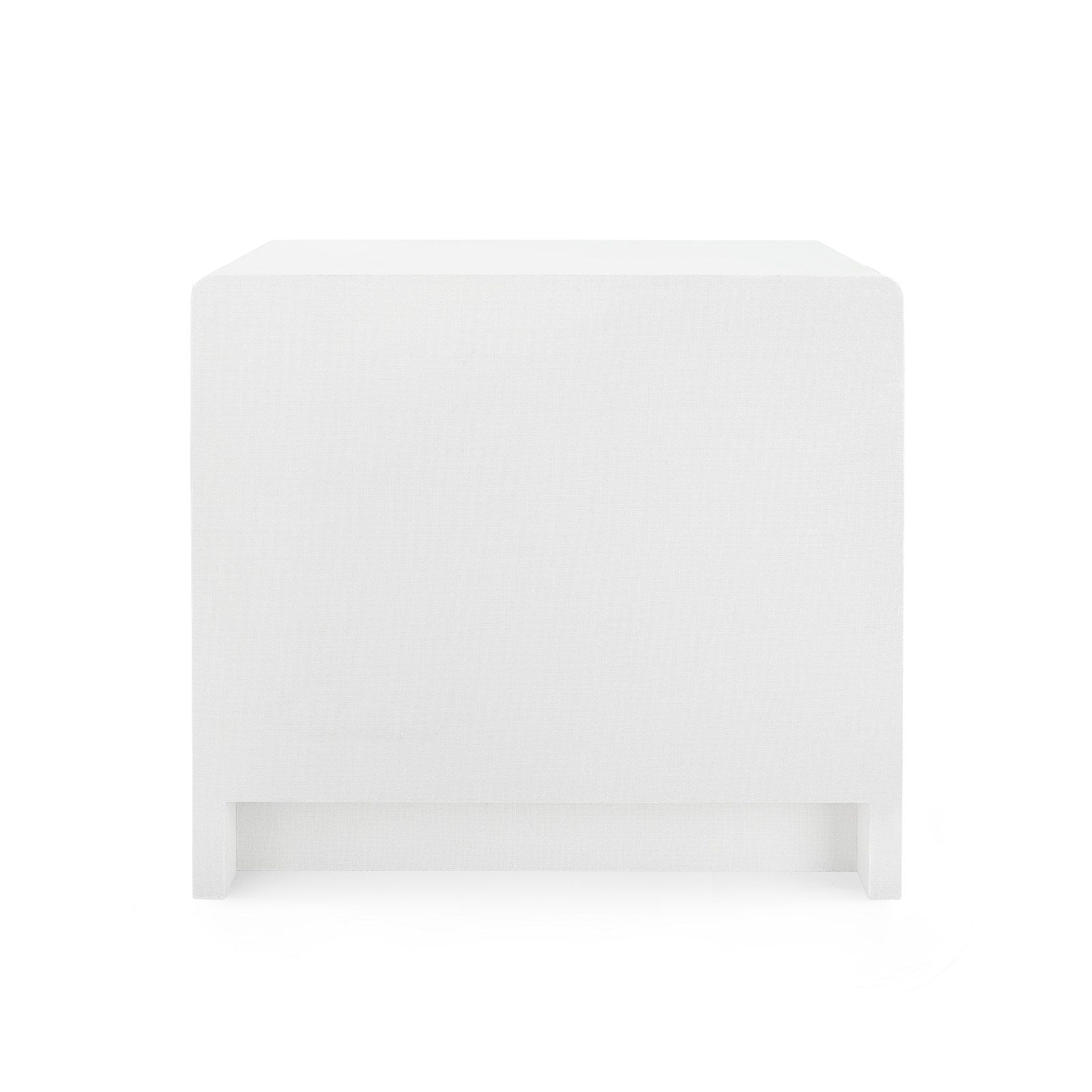 Villa & House - Bryant 3-drawer Side Table, White Linen-Bungalow 5-Blue Hand Home