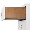 Villa & House - Bryant 3-drawer Side Table, White Linen-Bungalow 5-Blue Hand Home
