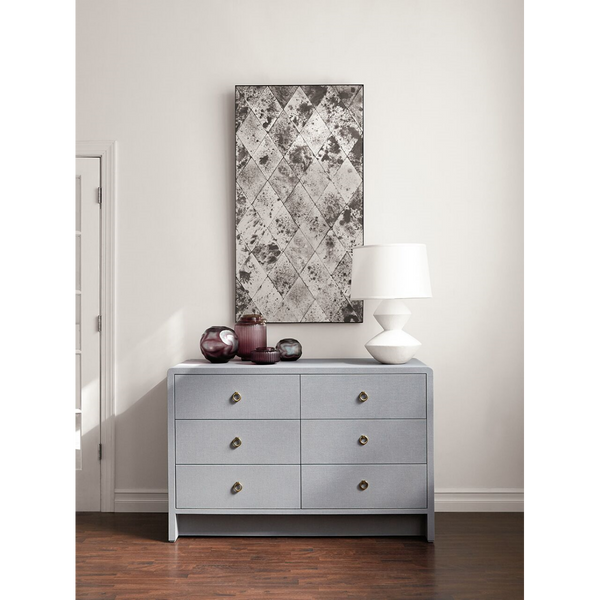 Villa & House - Bryant Extra Large 6-Drawer, Gray-Bungalow 5-Blue Hand Home