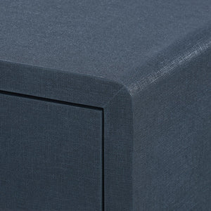 Villa & House - Bryant 3-drawer Side Table, Navy Blue-Bungalow 5-Blue Hand Home