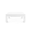 Villa & House - Bethany Large Square Coffee Table, White-Bungalow 5-Blue Hand Home