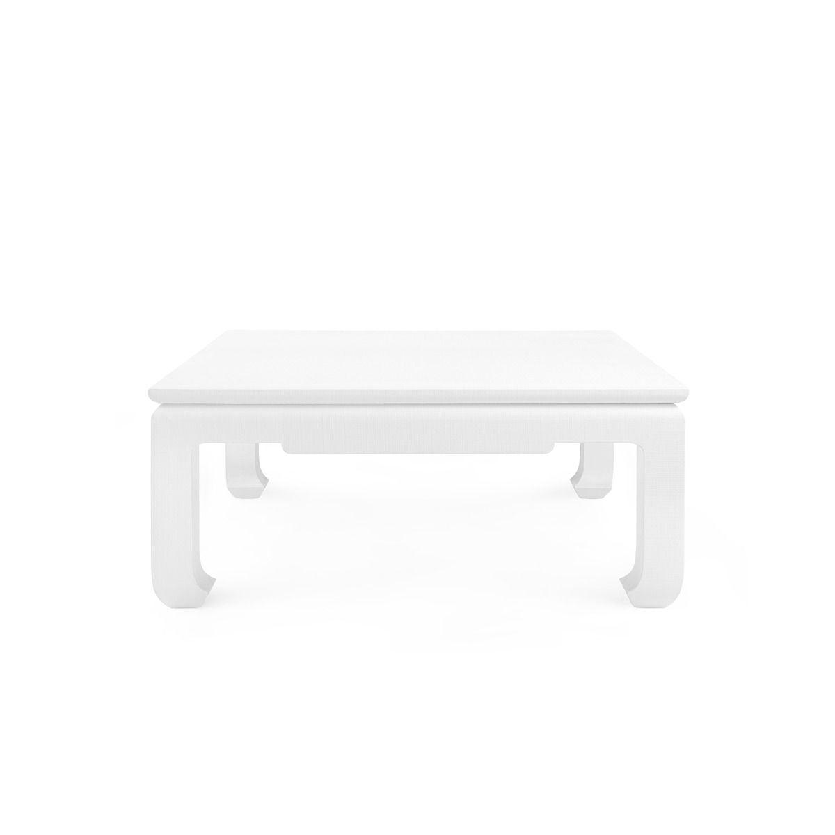 Villa & House - Bethany Large Square Coffee Table, White-Bungalow 5-Blue Hand Home
